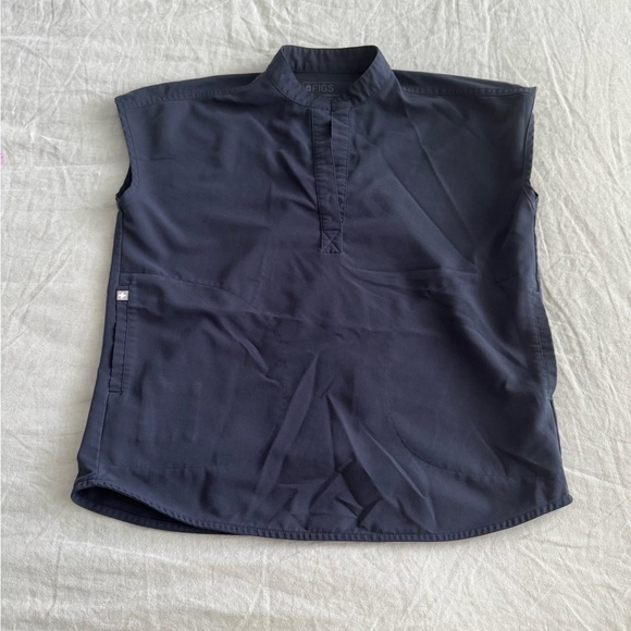 Figs Rafaela Scrub Top - Muted Navy (Dark harbor) XXS - Picture 3 of 3